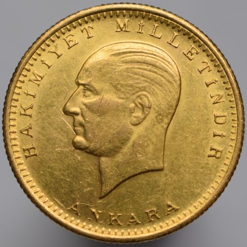 1969 Türkiye Mustafa Kemal Ataturk - 100 kurushi