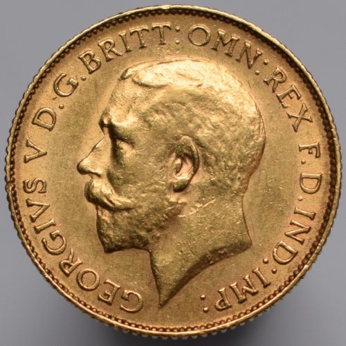 1925 SA South Africa George V - 1/2 sovereign