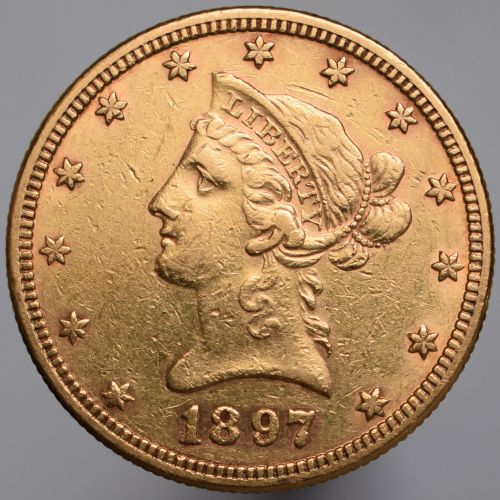 1897 USA Głowa $10 - 10 dolarów