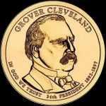2012 $1 GROVER CLEVELAND 2nd - P