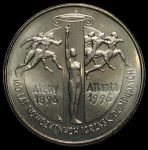 1995 100 years of modern Olympic Games (1896-1996) 2 zlote