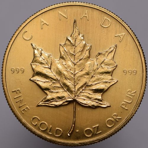 1980 Canada Maple Leaf - $50 - 50 dollars