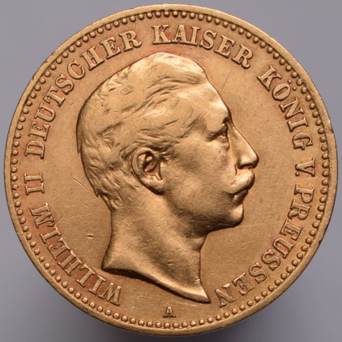 1901 Deutschland Preußen Wilhelm II. - 10 Mark