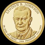 2015 $1 LYNDON B. JOHNSON - P